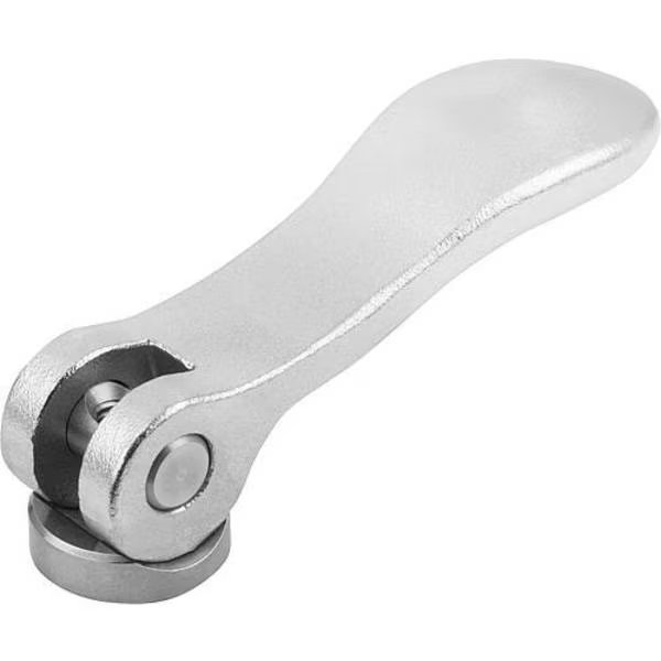 Cam levers, stainless, int. thread; thrust washer entirely stainless, Kipp, Mfr#: K0645.05410AE